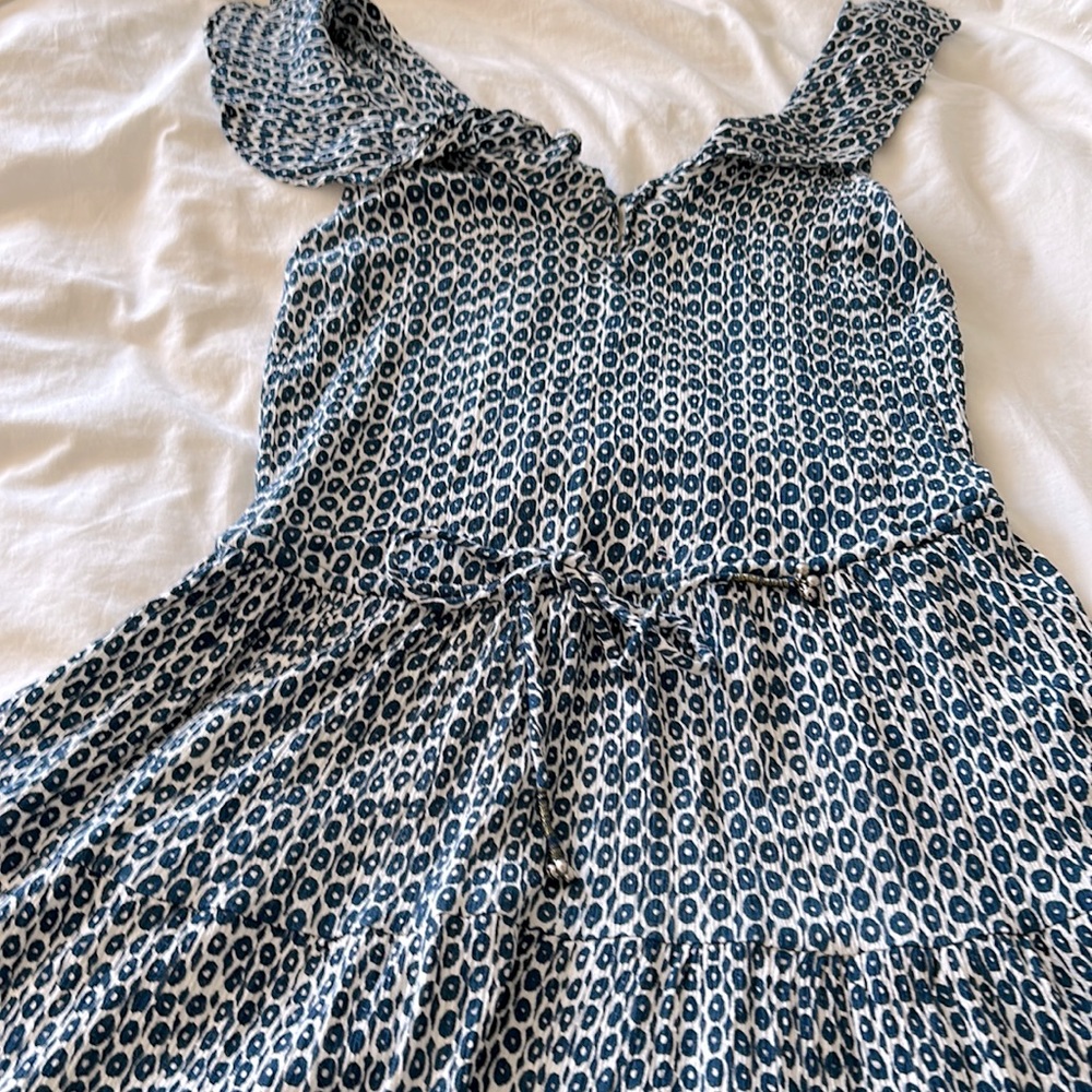 The cutest mini BoHo dress
